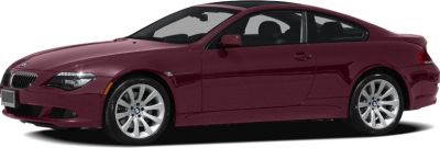 Sleek luxury coupe with sporty lines and alloy wheels