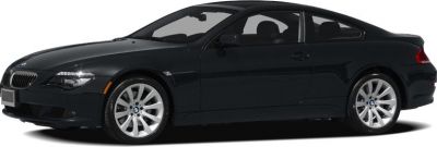 Black coupe with alloy wheels and sleek design side profile