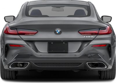 Rear view with sleek taillights and dual exhaust outlets
