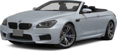 Front and side view of a silver convertible with open roof and alloy wheels.