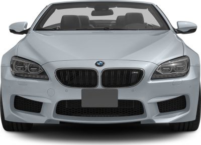 Front view with kidney grille and dual headlights
