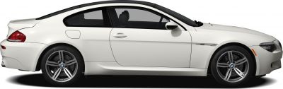 Side profile of a sporty coupe with alloy wheels.