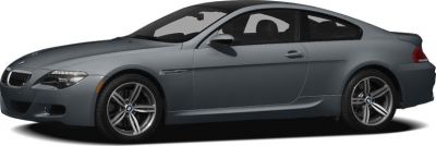 Side profile of a sporty 2-door coupe with alloy wheels.