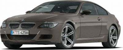 Sporty coupe front side with kidney grille and alloy wheels