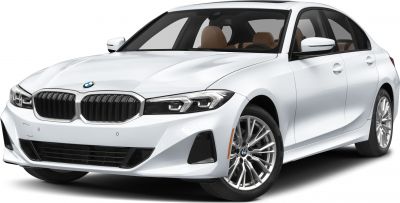 2023 BMW 3 Series Sedan (G20 LCI, facelift 2022) 3/4 front-left view