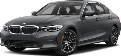 Front view with kidney grille and sleek headlights