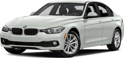 Front grille, headlights, alloy wheels of a modern sedan