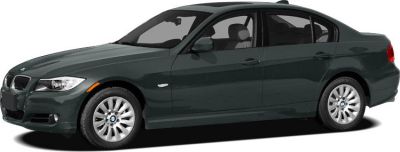 Four-door sedan with sleek body and alloy wheels