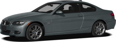 Side profile of a coupe with alloy wheels and sleek aerodynamic design