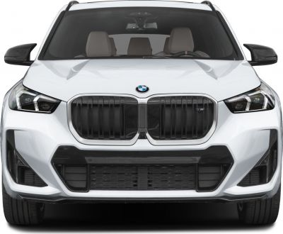 Front grille and LED headlights with BMW badge