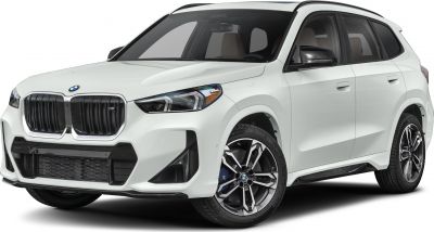 Front side view with kidney grille and alloy wheels