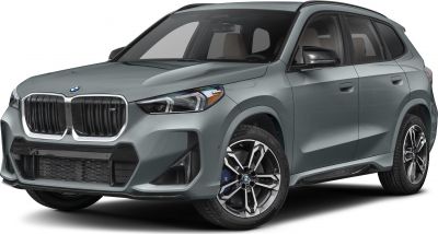 Front view with kidney grille and LED headlights