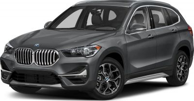 Front grille, LED headlights, alloy wheels of a modern SUV
