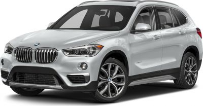 Silver compact SUV front side with kidney grille and alloy wheels