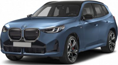 Front view showing kidney grille and sharp LED headlights of a modern SUV.
