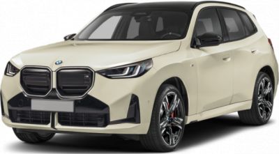 Front view with kidney grille and sleek headlights