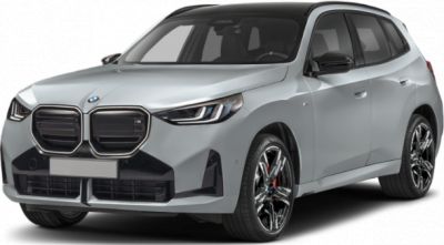 Front and side exterior view with kidney grille and alloy wheels