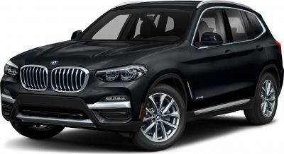 Front grille and alloy wheels design of modern SUV