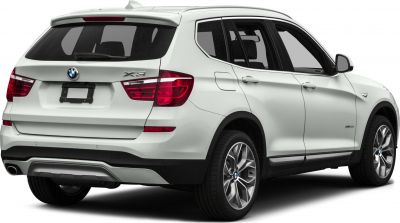 Rear and side view of SUV with alloy wheels and updated taillights