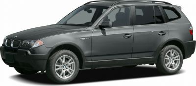 2003 BMW X3 (E83) 3/4 front-left view