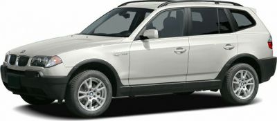 Side profile of white SUV with alloy wheels and visible roof rails