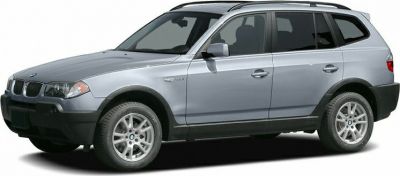 Silver SUV side profile with alloy wheels and roof rails