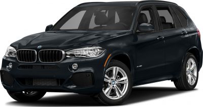 Front and side view with LED headlights and alloy wheels