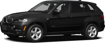 Black SUV side profile with detailed wheel and door design