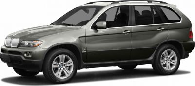 2003 BMW X5 (E53 LCI, facelift 2003) 3/4 front-left view