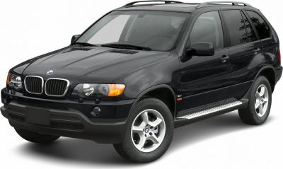 2000 BMW X5 (E53) 3/4 front-left view