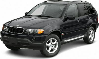 Black SUV front side with grille, headlights, and alloy wheels
