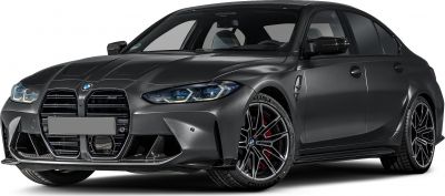 Aggressive kidney grille and LED headlights with sporty alloy wheels