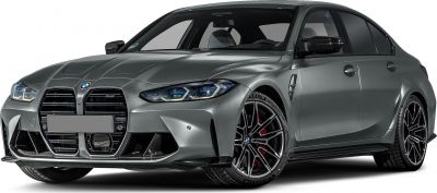 Aggressive front with large grille and sharp LED headlights