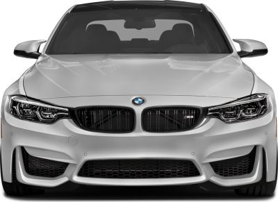 Dual kidney grille and LED headlights with aggressive front bumper