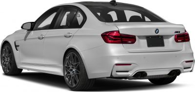 Rear angle with quad exhausts and alloy wheels