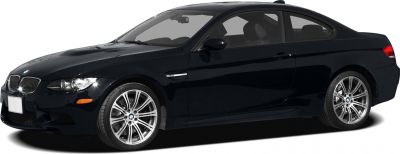 Sporty 2-door black coupe with alloy wheels