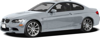 Sleek sporty coupe with alloy wheels and aggressive front design