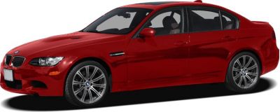 Red sports sedan with alloy wheels and front side air vents