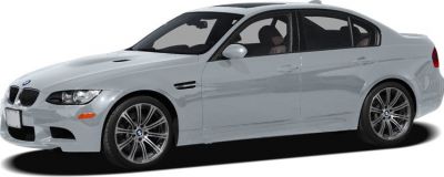 Side-front view of a sporty sedan with alloy wheels
