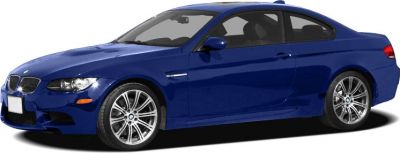 Blue sport coupe with alloy wheels and sleek design front-side view