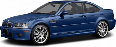Blue coupe with kidney grilles, aerodynamic mirrors, and alloy wheels