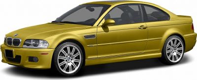 Front side view of a sporty coupe with alloy wheels