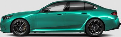 Side profile showing sleek body and sporty multi-spoke wheels