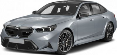 Front-angle view with aerodynamic shape and alloy wheels