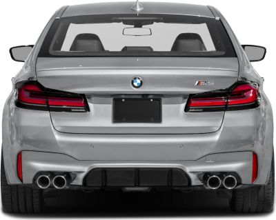 Rear view with quad exhaust and LED tail lights
