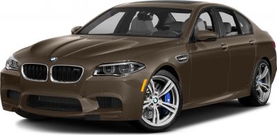 Front view of facelifted sport sedan with alloy wheels and distinct grille