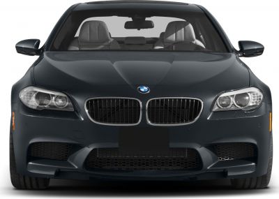 Front view with kidney grille and dual headlights.