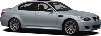 Side profile of sporty sedan with alloy wheels and sleek lines