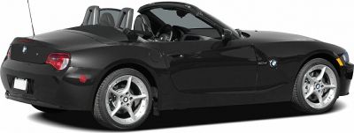 Convertible roadster side profile with sporty alloy wheels