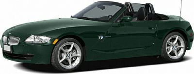 Convertible roadster with sporty profile and green exterior